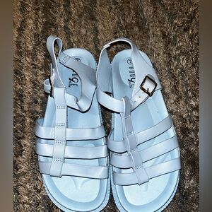 Rouge! Light Blue Strap Sandals